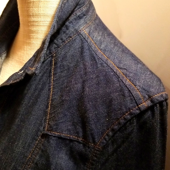 NWT Gap Western Denim Dress - Picture 4 of 9